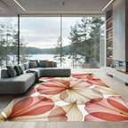 Ethereal Translucent Petal Artistry Rug