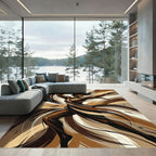 Grounded Dancer Earthy Swirl Rug