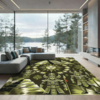Ancient Sun Pyramid Warriors Rug