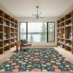 Summer Garden Floral Medley Rug