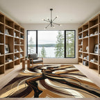 Grounded Dancer Earthy Swirl Rug