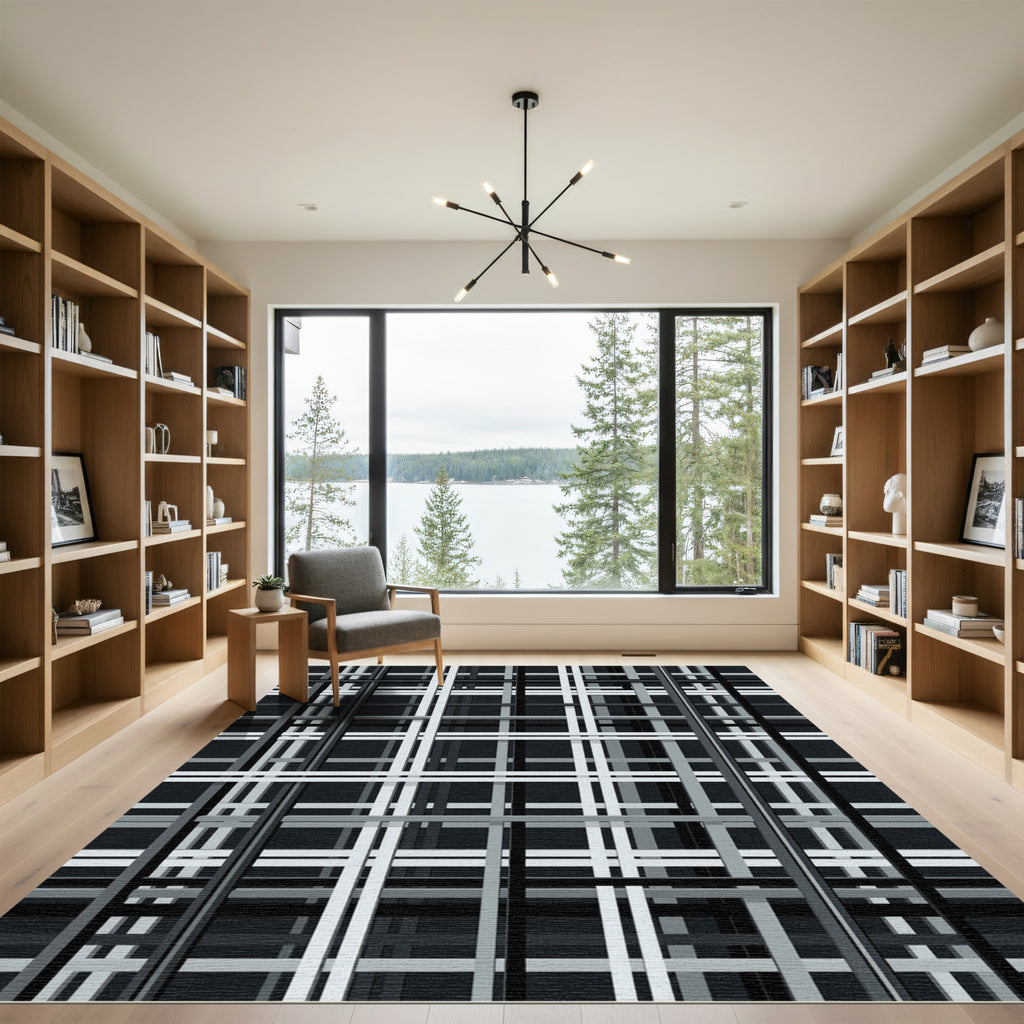 Monochromatic Geometric Intersecting Lines Rug