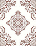 Intricate Floral Medallion Design Rug