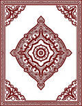 Elaborate Floral Medallion Design Rug