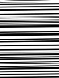 Classic Black White Line Pattern Rug