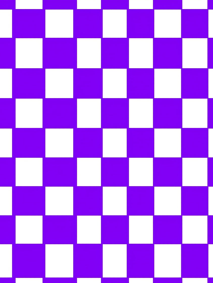 Bold Checkerboard Pattern Rug