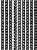 Abstract Black White Column Design Rug