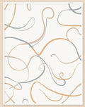 Neutral Swirl Organic Flow Rug