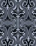 Intricate Swirling Floral Pattern Harmony Rug