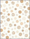 Polka Dot And Stripe Pattern Design Rug
