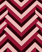 Modern Geometric Chevron Pattern Rug