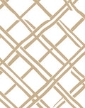 Chic Intersecting Lines Pattern Rug