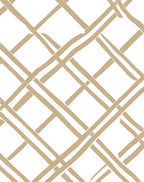 Chic Intersecting Lines Pattern Rug