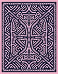 Abstract Intricate Tribal Pattern Rug