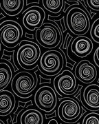 Bold Swirls Abstract Pattern Design Rug
