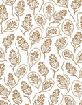 Botanical Branch Outline Pattern Rug