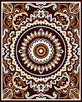 Ornate Mandala Pattern Rug