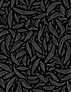Organic Leaf Pattern Textile Design Rug