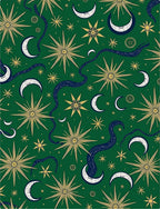 Celestial Boho Star Moon Rug