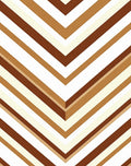 Chevron Stripe Warm Tones Rug