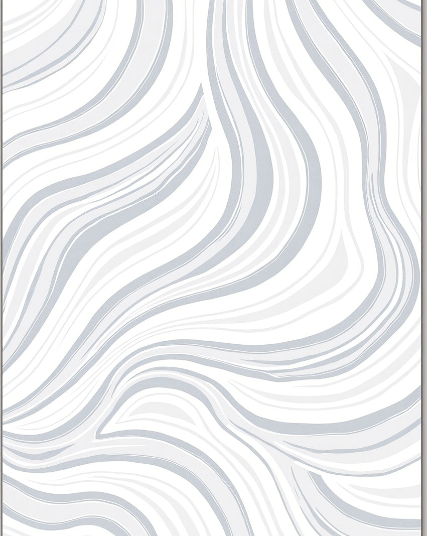 Abstract Swirls Soft Gradient Pattern Rug
