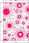 Abstract Starburst Pattern Rug