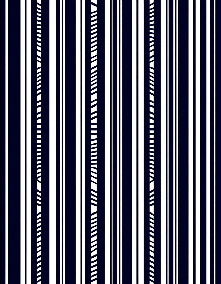 Classic Vertical Lines Design Rug