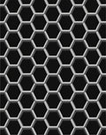 Geometric Honeycomb Shadow Hexagon Rug