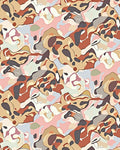 Abstract Organic Flowing Modern Design Rug