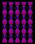 Bold Jewel-Toned Geometric Pattern Rug