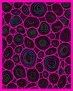 Abstract Swirls Bold Pattern Rug