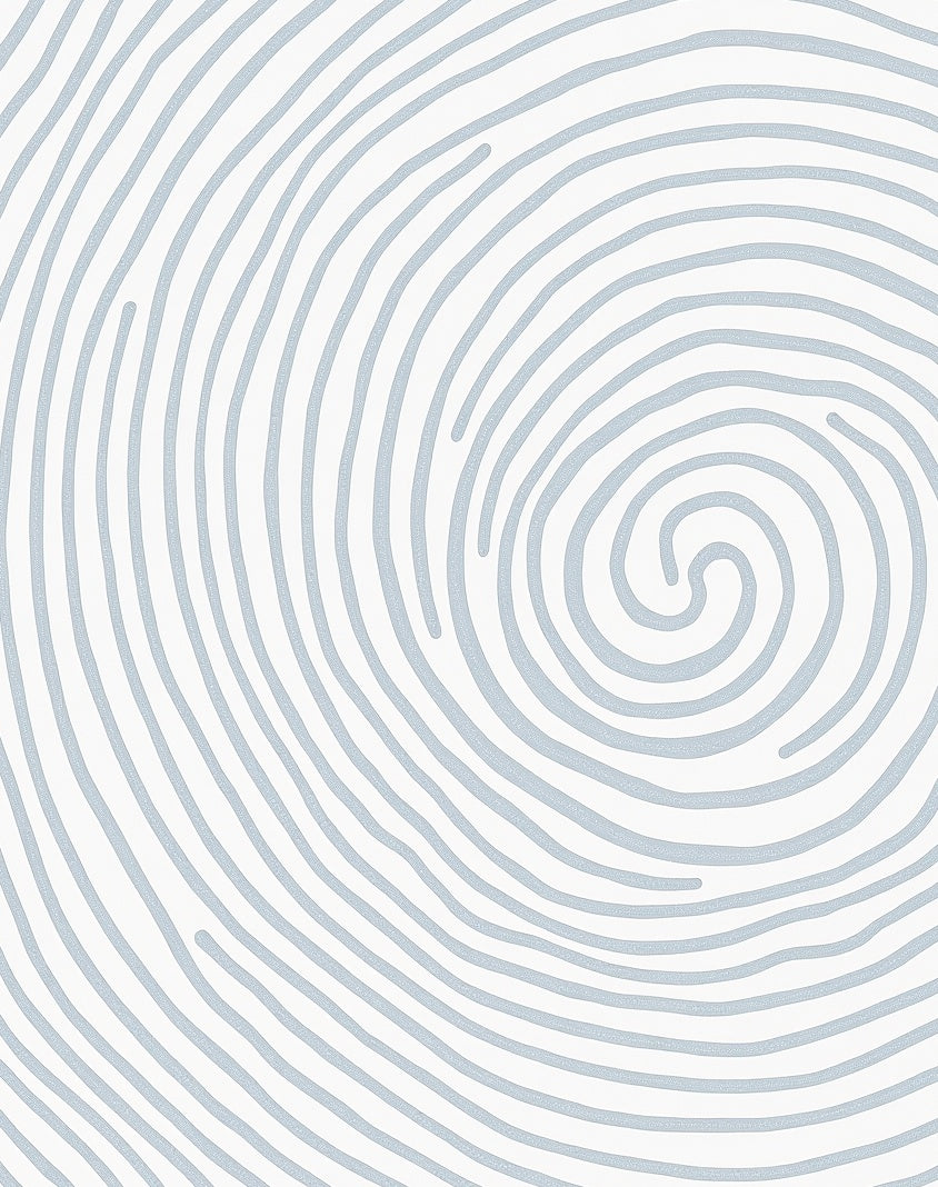 Abstract Spiral Pattern Rug