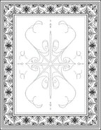 Ornate Floral Design With Center Medallion Rug