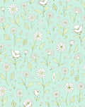 Tender Floral Garden Pattern Rug