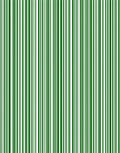 Classic Green White Vertical Stripe Pattern Rug