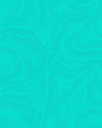 Abstract Turquoise Wavy Contour Pattern Rug