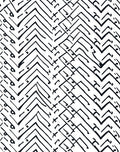 Abstract Black White Geometric Lines Rug