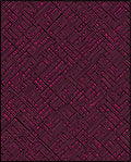 Pink Geometric Maze Pattern Rug