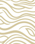 Sandy Beige Wavy Line Pattern Rug