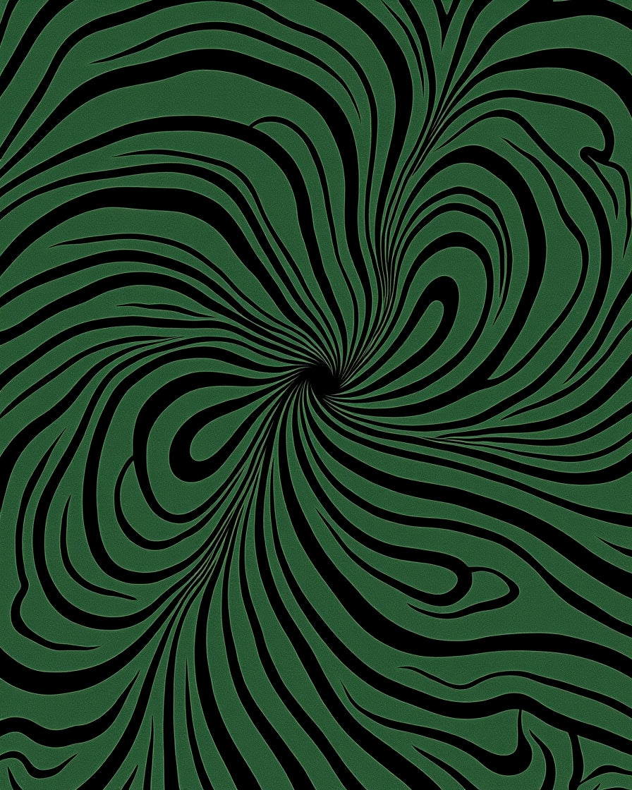 Abstract Swirl Pattern Design Rug