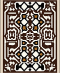 Intricate Geometric Pattern Rug