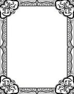 Elegant Black And White Floral Design Rug