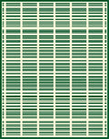 Grid Pattern With Horizontal Lines Rug