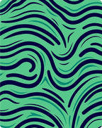 Bold Swirls Abstract Pattern Design Rug