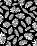 Bold Palm Leaf Pattern Design Rug