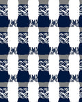 Abstract Waves Stripes Pattern Rug