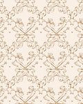Ornate Swirls Elegant Pattern Rug