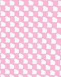 Modern Pink Cloud Pattern Rug