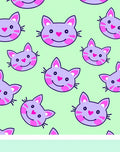 Cute Cat Face Pattern Design Rug