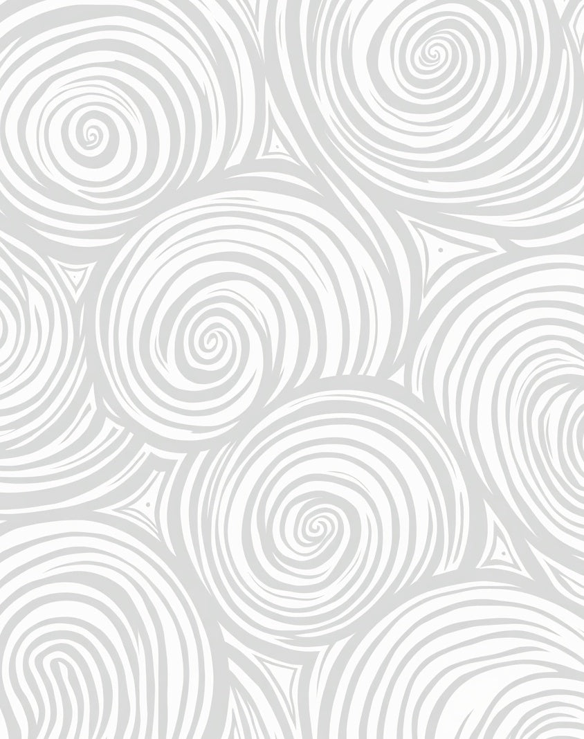 Abstract Swirl Pattern Design Rug